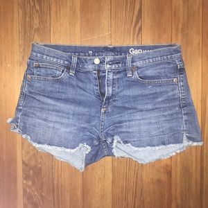 Denim jean shorts